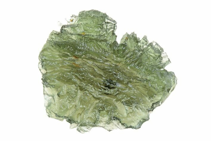 Green Moldavite Tektite ( g) - Besednice, Czech Republic #376273